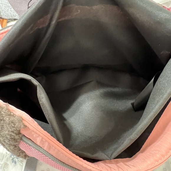 FREE PEOPLE PLAYOFF SHERPA MESSENGER BAG. BOHEMIAN CROSSBODY. SCHOOL COLLEGE. - Picture 5 of 7